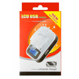 Зарядное устройство лягушка, Усзу для аккумулятора, USB, LCD дисплеем