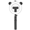 Кольцевая лампа Borofone BY6 PerfectPi, трипод 60-95 см, Ø 17 см. пульт.