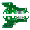 Нижняя плата Huawei Nova 5T с разъемом зарядки и микрофоном