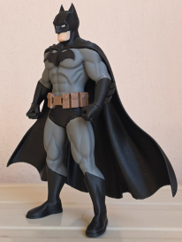 Фигурка БЭТМЕН, 19 см — 3D игрушка, коллекционная модель с плащом