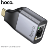 Aдаптер Hoco UA35, Type-C to RJ45